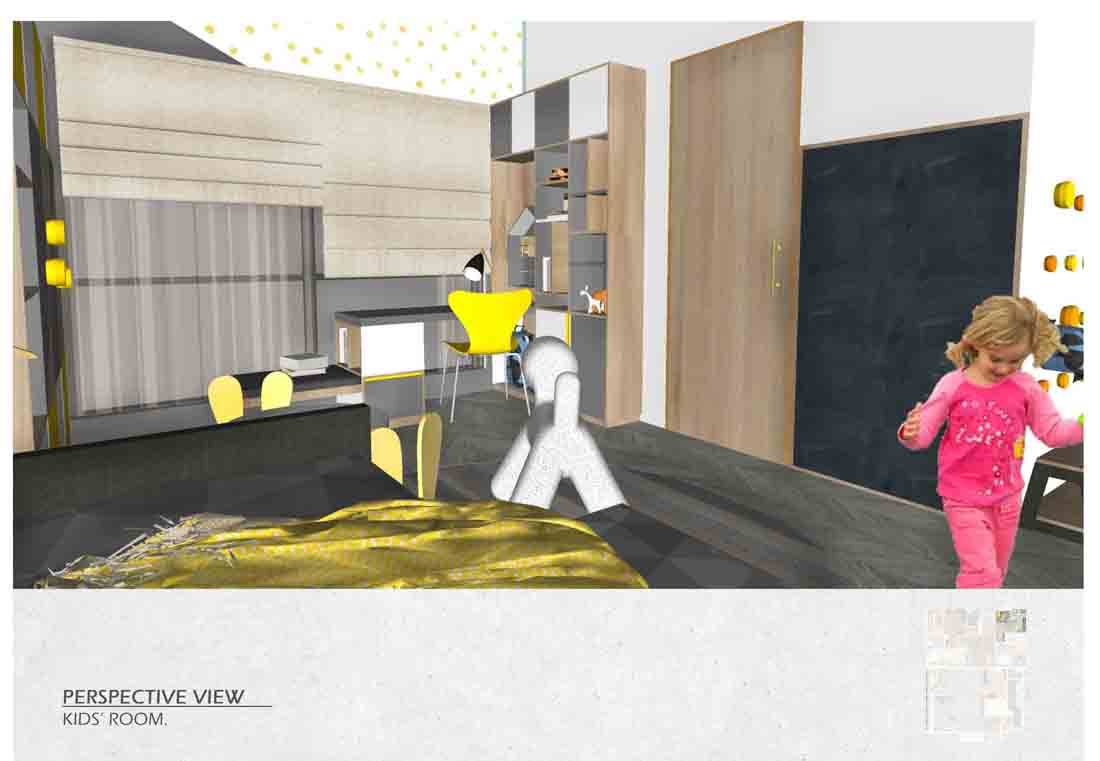 5-Rm HDB Kids Bedroom V2