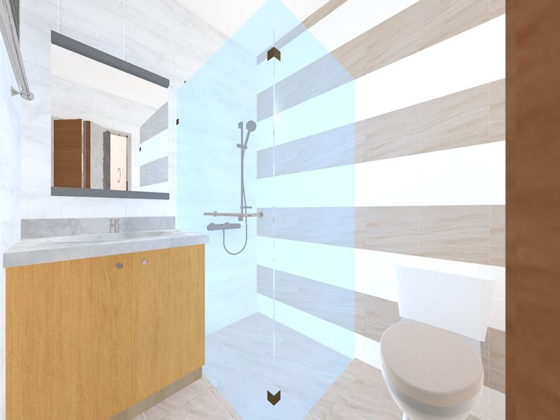 3-Rm HDB Master Bathroom