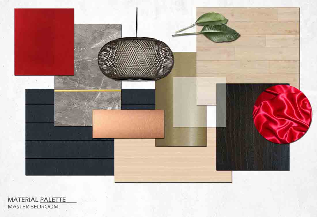 5-Rm HDB Master Bedroom – material