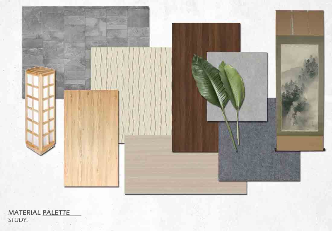 5-Rm HDB Study/Guest Bedroom – material