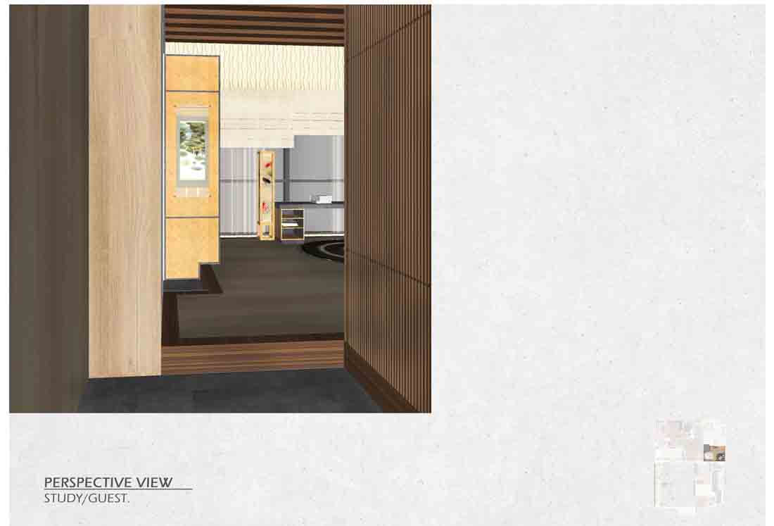 5-Rm HDB Study/Guest Bedroom V1