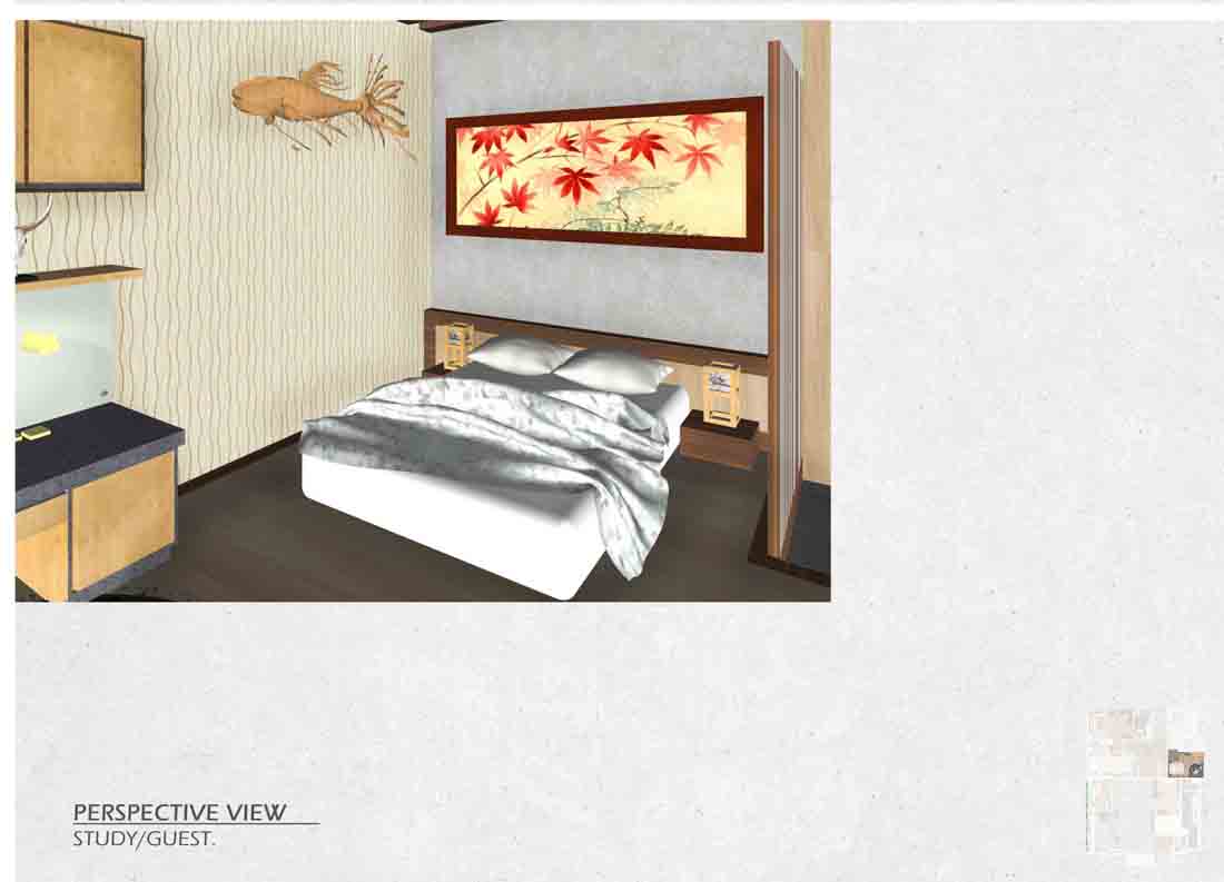 5-Rm HDB Study/Guest Bedroom V4