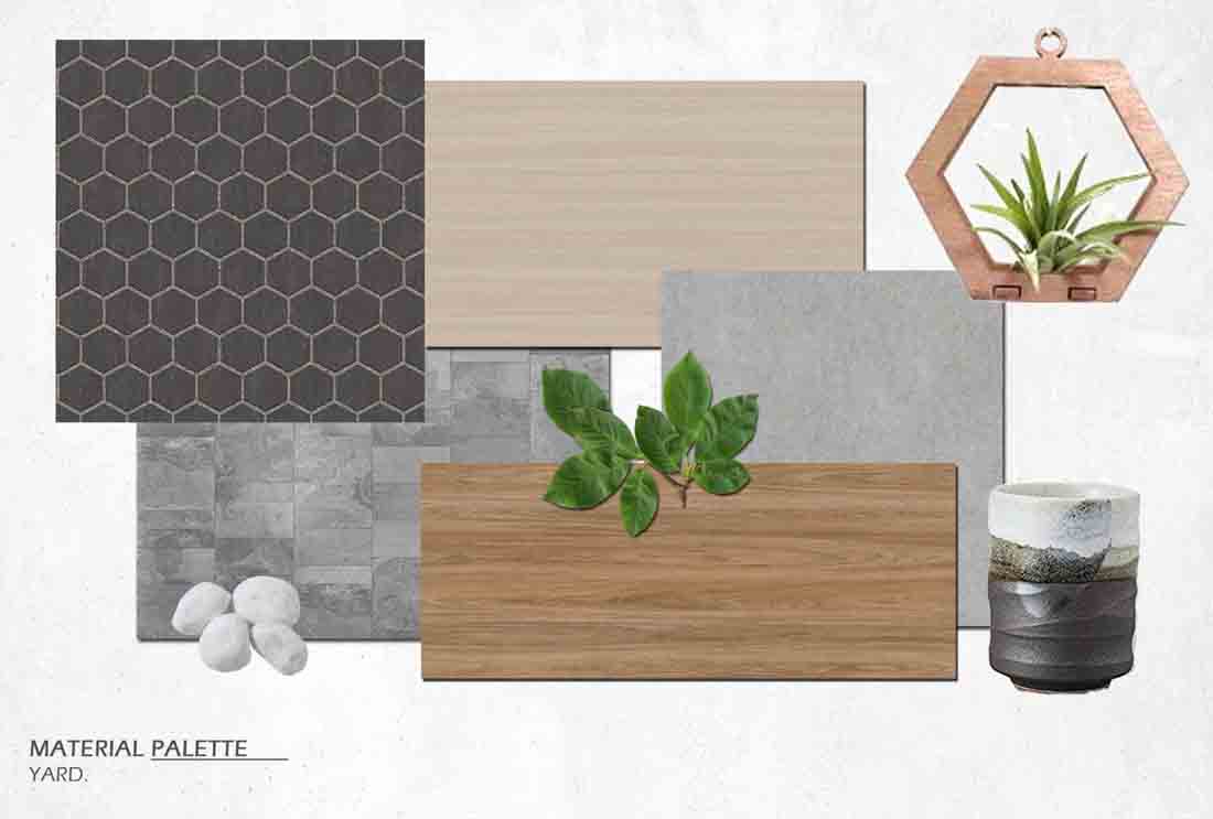 5-Rm HDB Yard – material